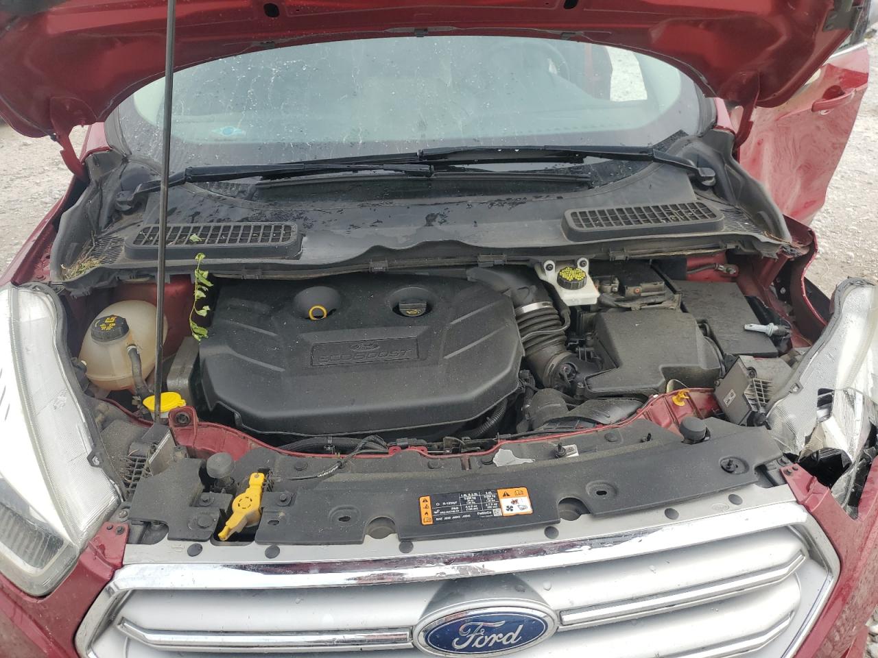 2017 Ford Escape Titanium VIN: 1FMCU9J96HUA68094 Lot: 63701235
