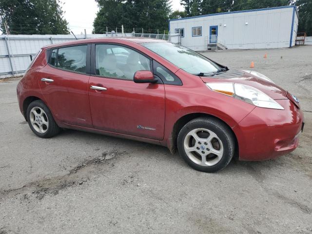  NISSAN LEAF 2014 Red