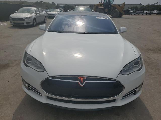 Hatchbacks TESLA MODEL S 2013 Biały