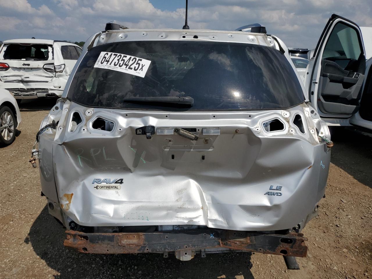 2014 Toyota Rav4 Le VIN: JTMBFREV1EJ004415 Lot: 64735425