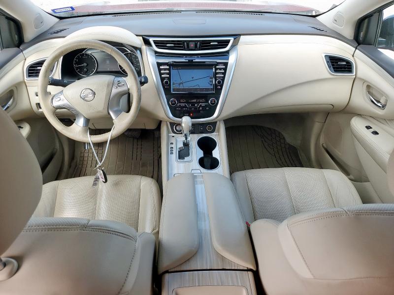  NISSAN MURANO 2015 Czerwony