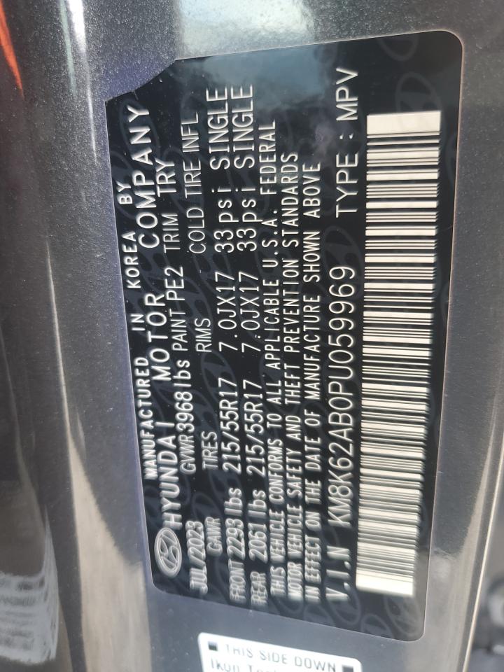 km8k62ab0pu059969 KM8K62AB0PU059969 2023 Hyundai Kona Sel