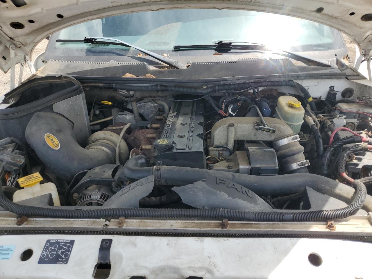 2002 Dodge Ram 2500 VIN: 3B7KC23662M301710 Lot: 64542265