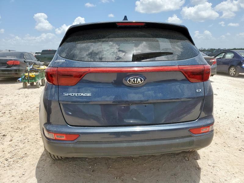  KIA SPORTAGE 2017 Blue