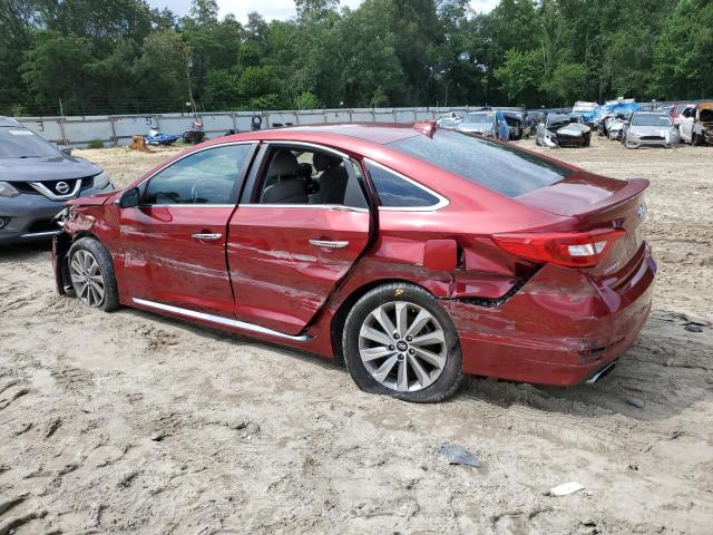  HYUNDAI SONATA 2015 Red