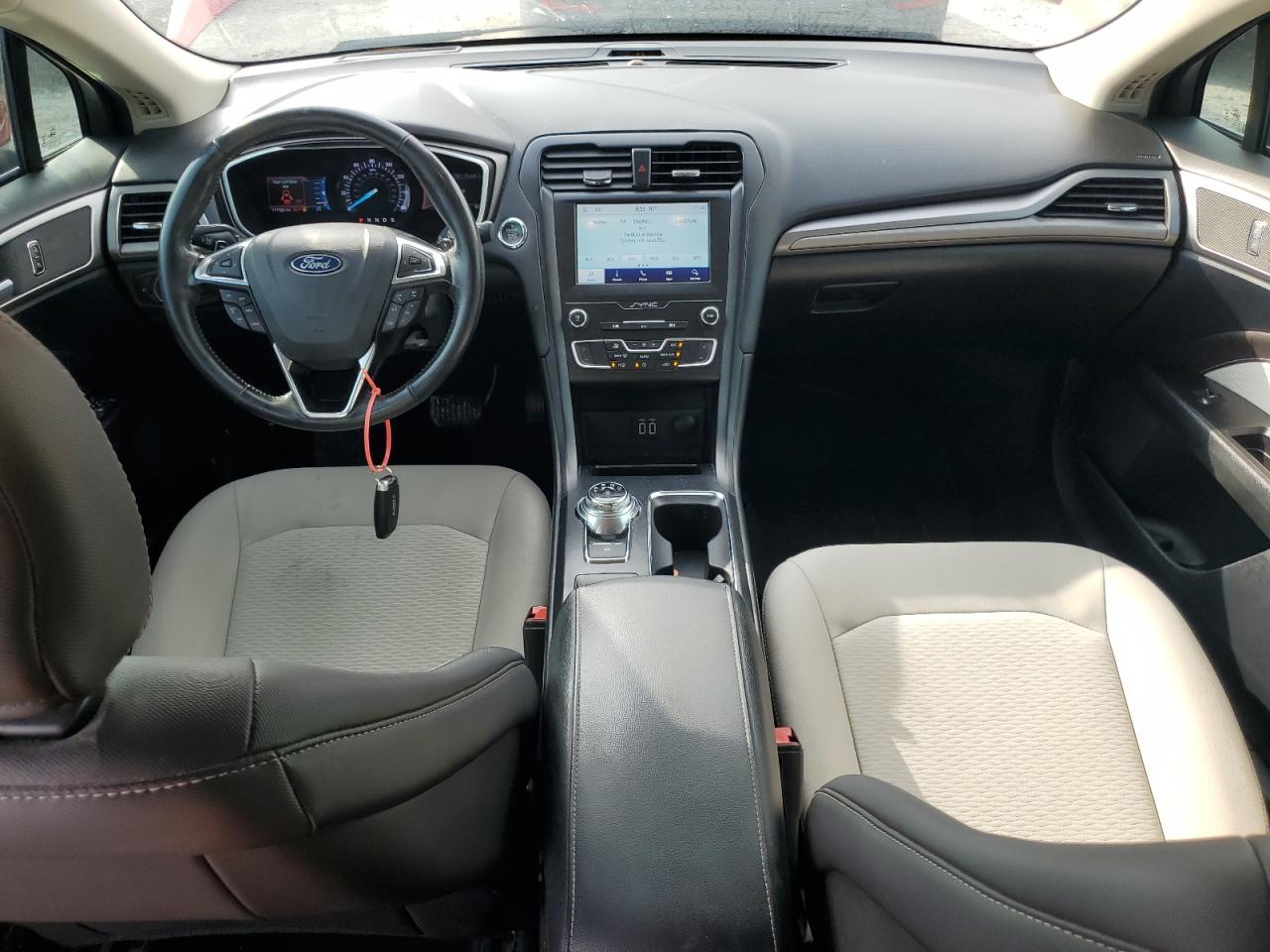 2019 Ford Fusion Se VIN: 3FA6P0HD5KR133391 Lot: 65092575