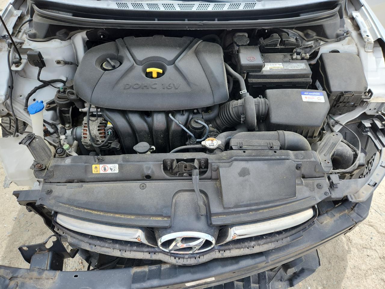 2012 Hyundai Elantra Gls VIN: KMHDH4AE7CU448322 Lot: 62540055