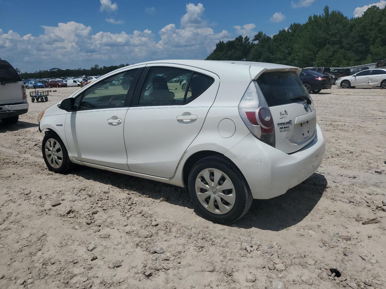 2012 Toyota Prius C VIN: JTDKDTB38C1506776 Lot: 66548945
