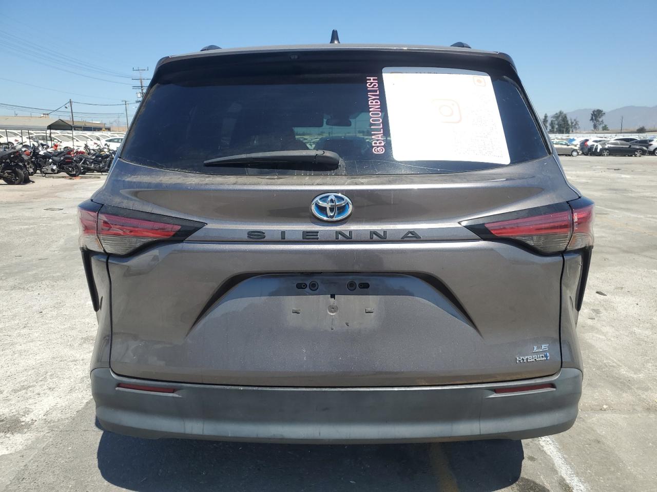 2021 Toyota Sienna Le VIN: 5TDKRKEC3MS007041 Lot: 66132635