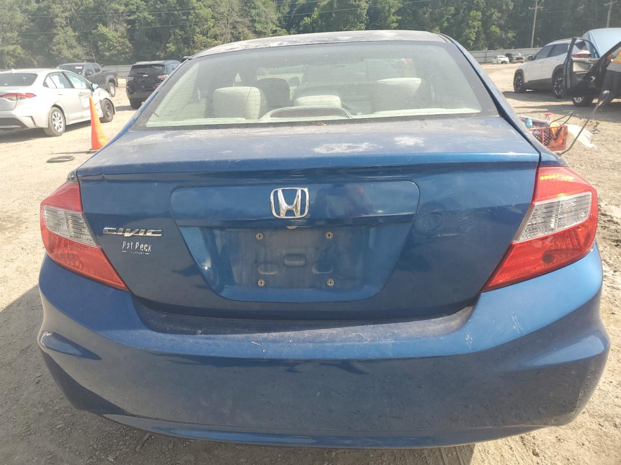 2012 Honda Civic Lx VIN: 2HGFB2F5XCH581527 Lot: 65023815