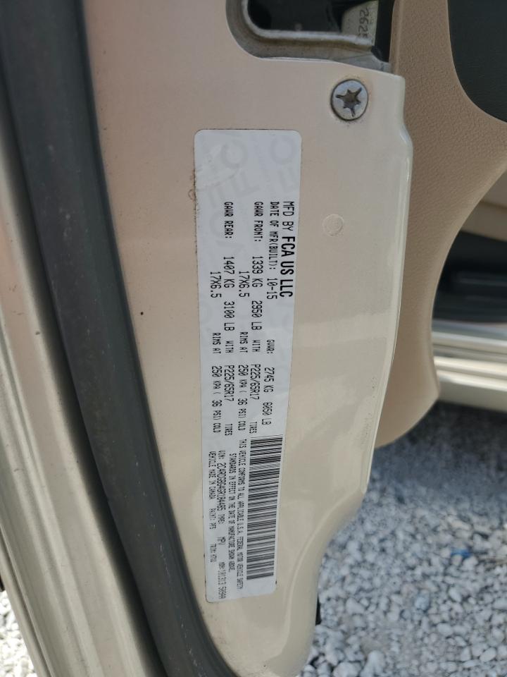 2016 Dodge Grand Caravan Se VIN: 2C4RDGBG4GR184485 Lot: 64559065