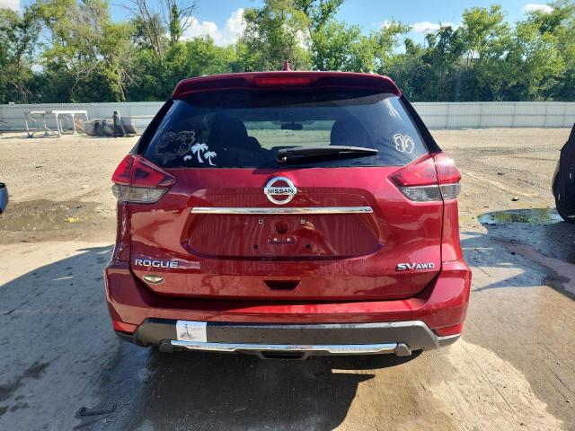  NISSAN ROGUE 2018 Czerwony