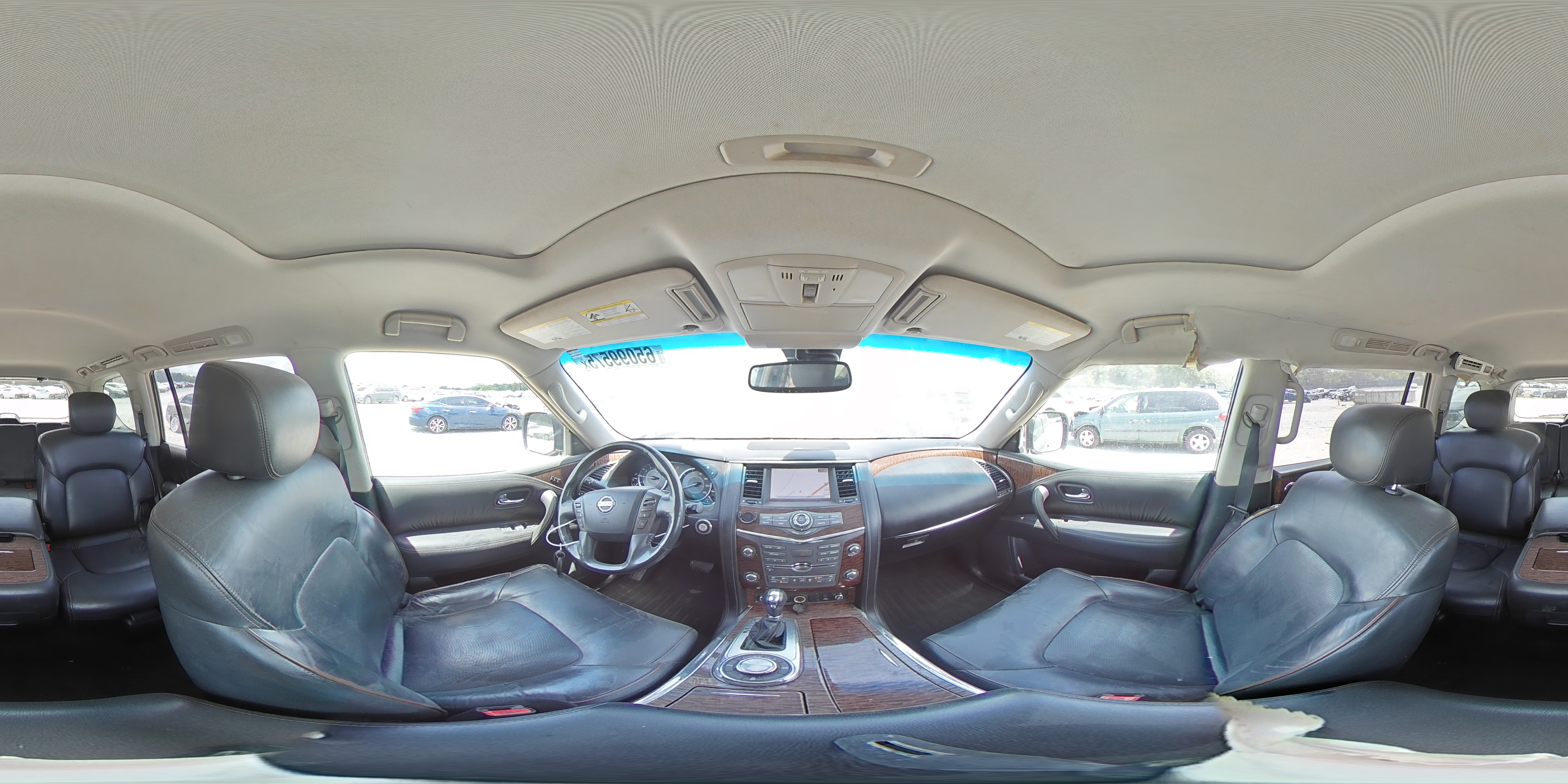 2017 Nissan Armada Platinum VIN: JN8AY2NE4H9704341 Lot: 65099575