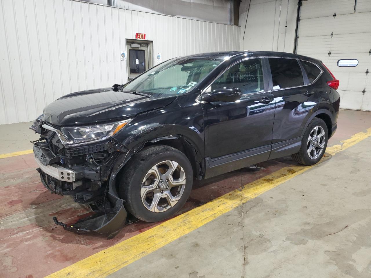 2019 Honda Cr-V Ex black null gas 2HKRW2H58KH631196 photo #1