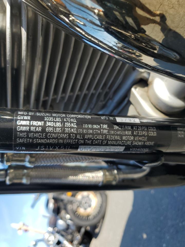 js1vx51l0n2102590 JS1VX51L0N2102590 1992 Suzuki Vs1400 Glp