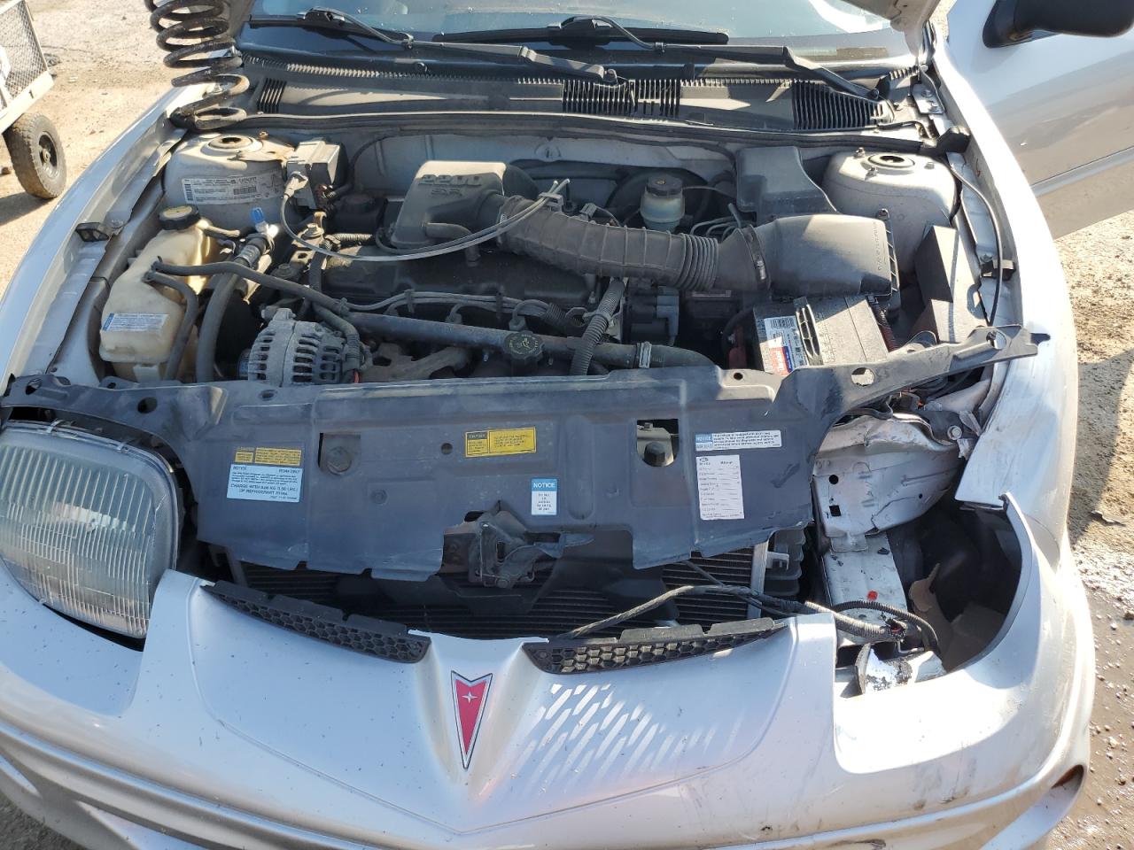 2001 Pontiac Sunfire Se VIN: 1G2JB124917157222 Lot: 66268735
