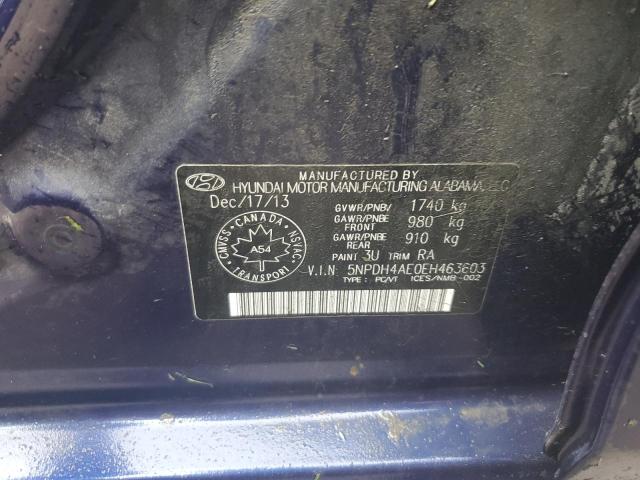 2014 HYUNDAI ELANTRA SE  