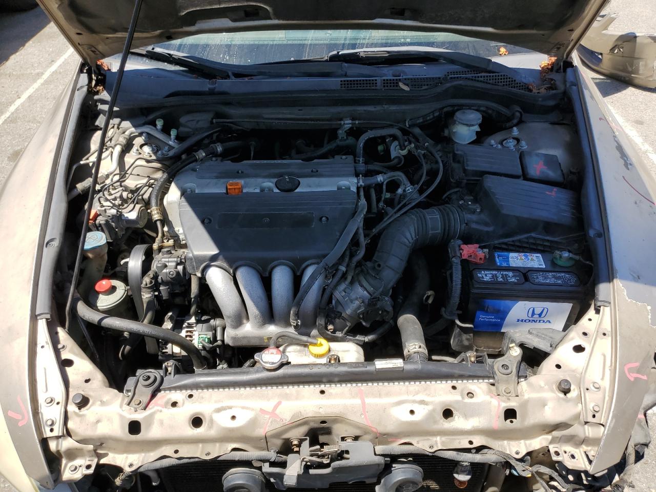 2005 Honda Accord Lx VIN: 3HGCM56435G702813 Lot: 63872295