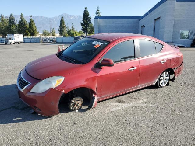  NISSAN VERSA 2013 Burgundy