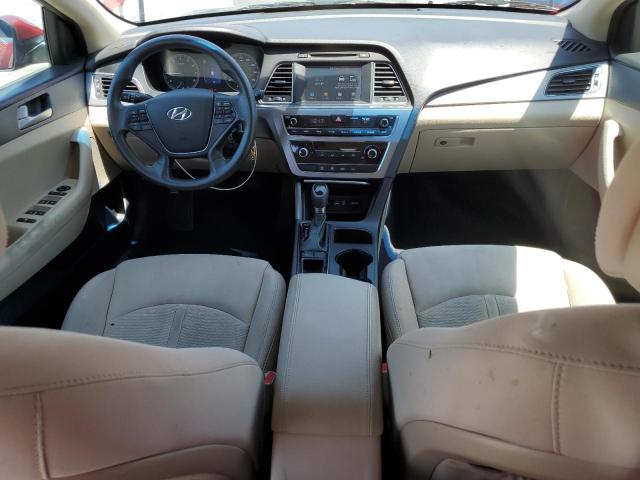  HYUNDAI SONATA 2016 Red