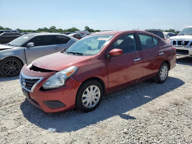  NISSAN VERSA 2019 Czerwony