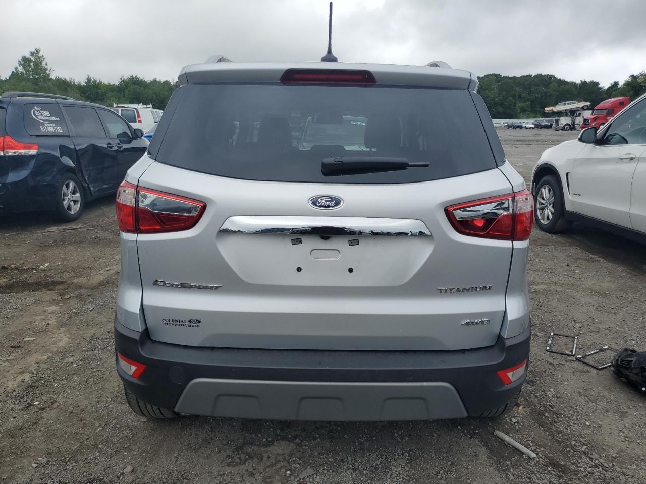 2021 Ford Ecosport Titanium VIN: MAJ6S3KL3MC456243 Lot: 63806835