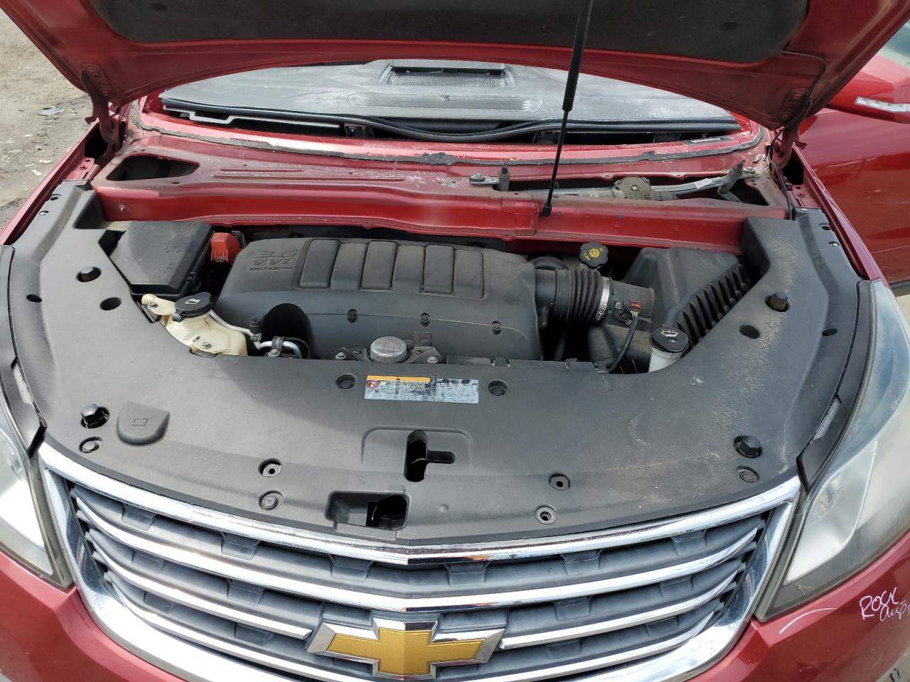2013 Chevrolet Traverse Lt VIN: 1GNKVGKD9DJ104173 Lot: 64985955