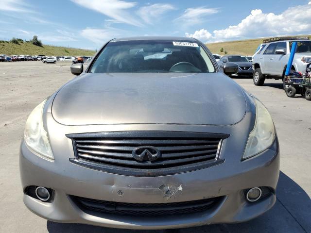  INFINITI G37 2012 tan