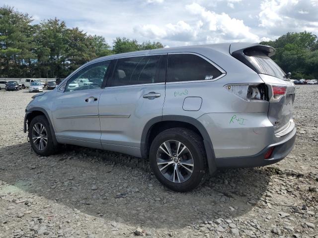  TOYOTA HIGHLANDER 2016 Srebrny