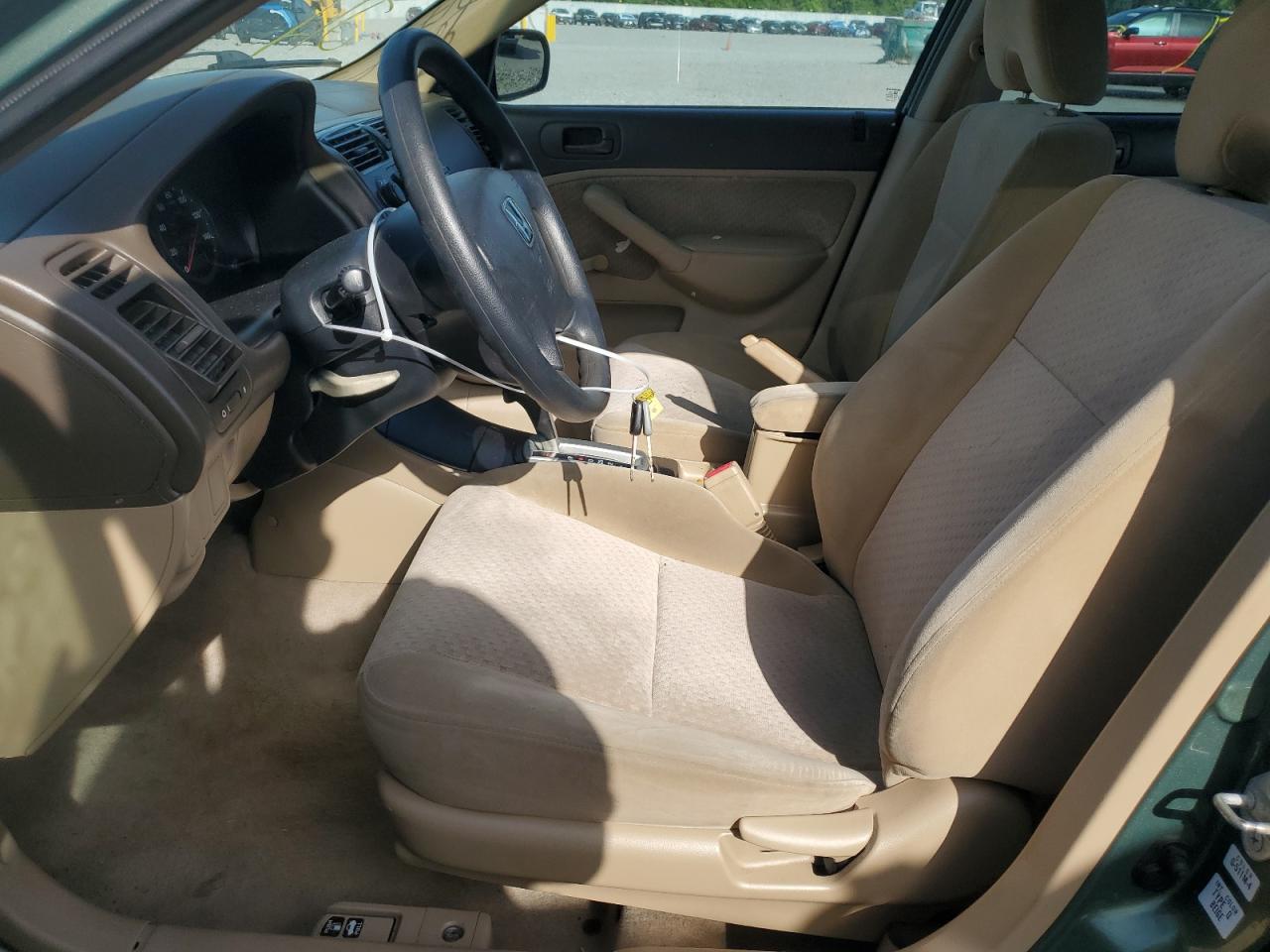 2004 Honda Civic Dx Vp VIN: 2HGES16374H574640 Lot: 66366655