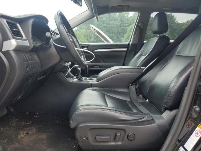  TOYOTA HIGHLANDER 2016 Черный