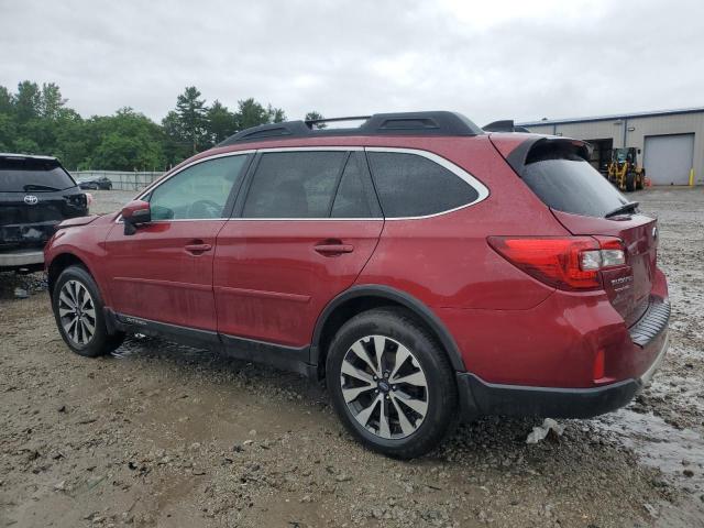  SUBARU OUTBACK 2016 Красный
