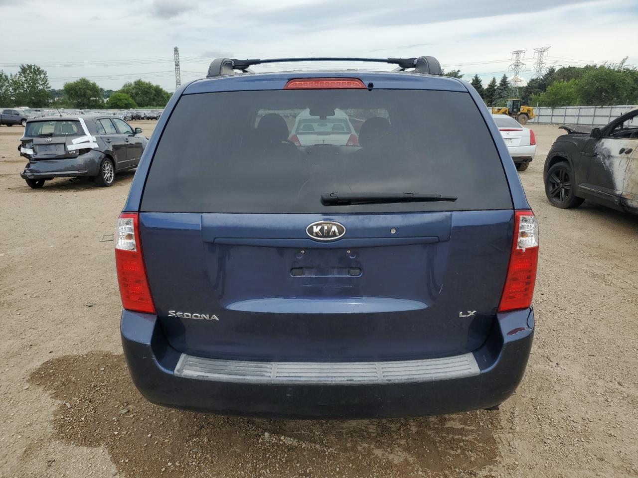 2008 Kia Sedona Ex VIN: KNDMB233686244290 Lot: 66210635
