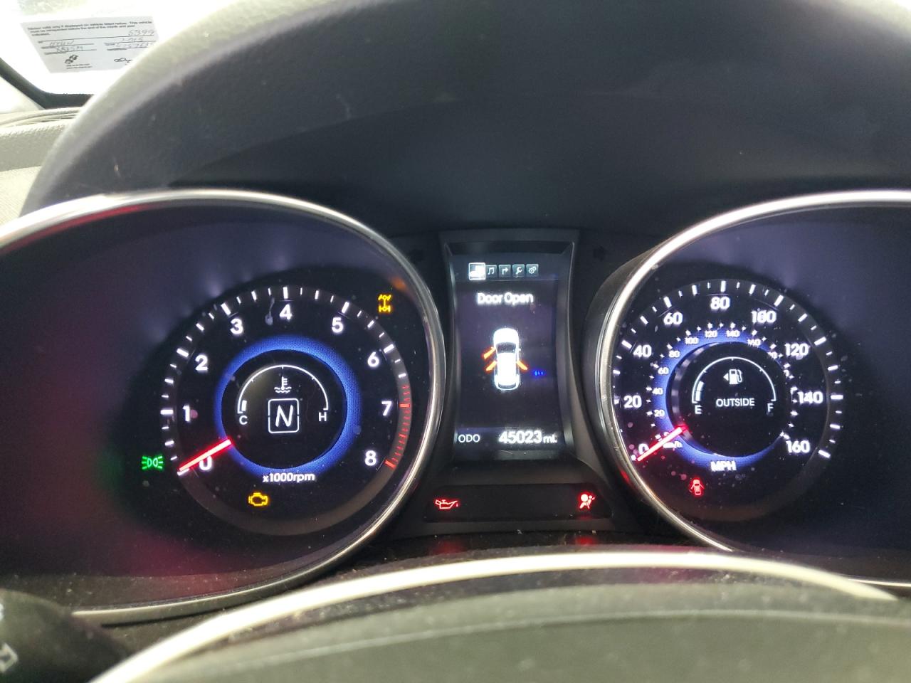 2015 Hyundai Santa Fe Gls VIN: KM8SRDHF5FU105399 Lot: 64620665