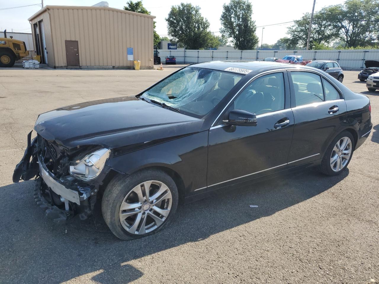 2013 Mercedes-Benz C 250 VIN: WDDGF4HBXDA805844 Lot: 66179905