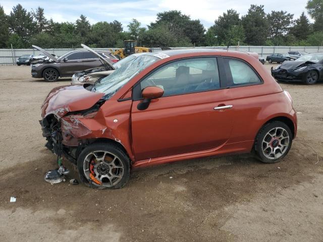  FIAT 500 2013 Orange