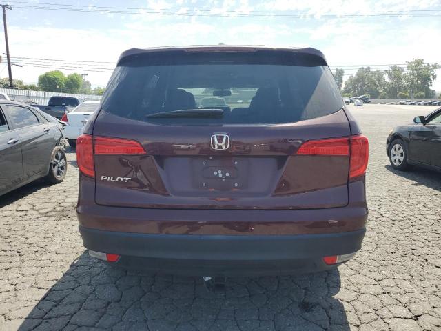  HONDA PILOT 2016 Burgundy