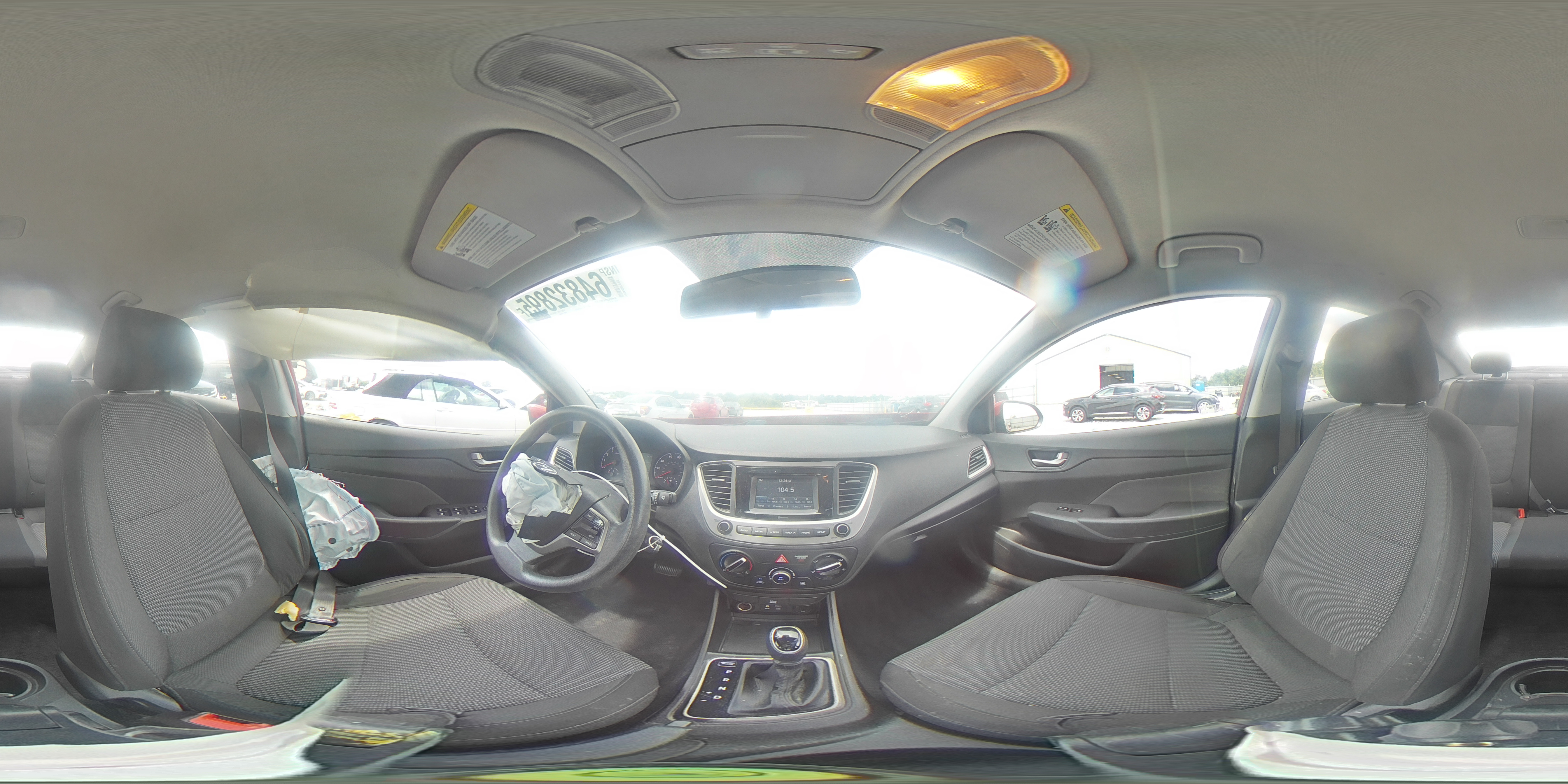 2019 Hyundai Accent Se VIN: 3KPC24A33KE038842 Lot: 64832895