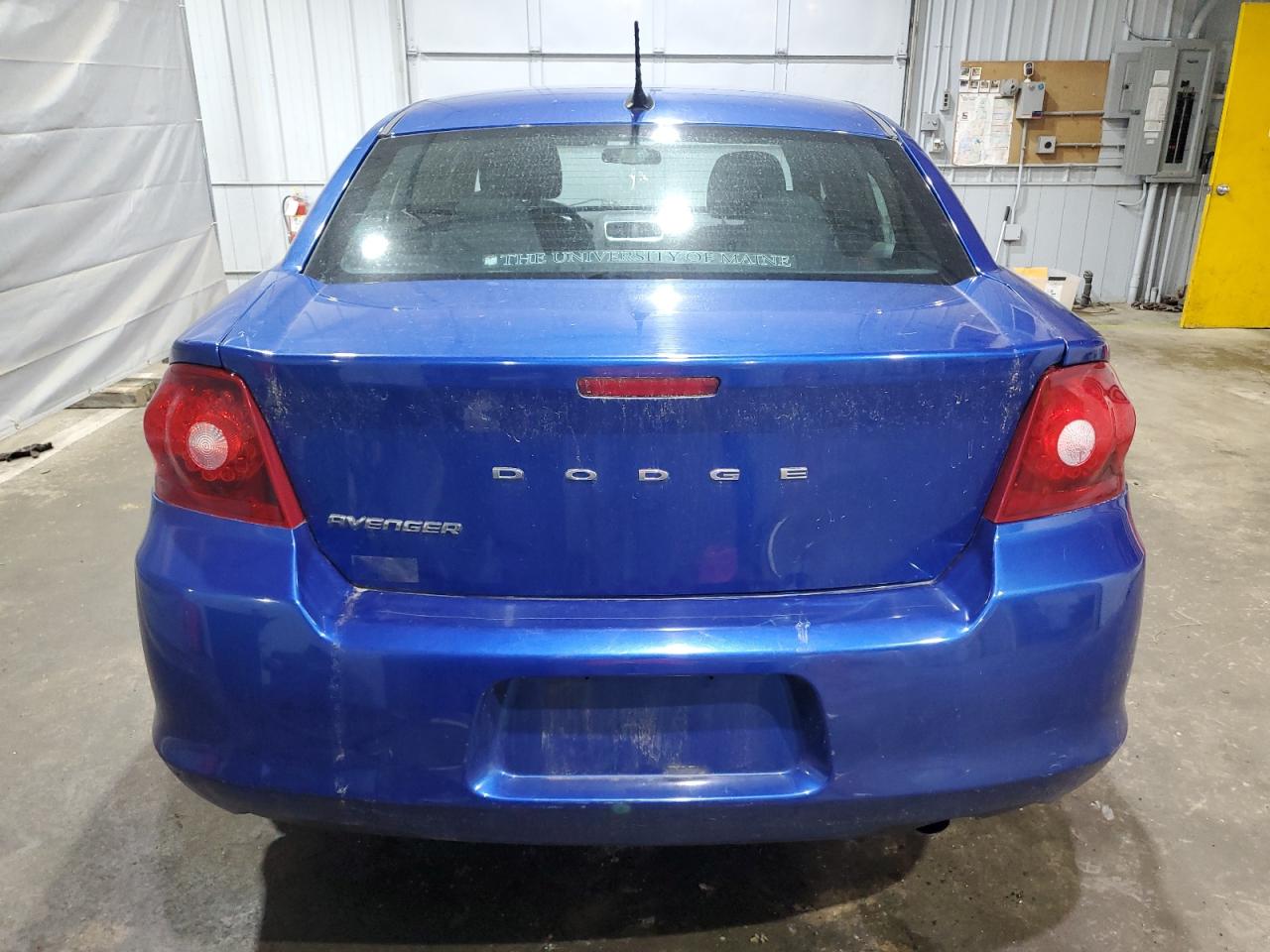 2012 Dodge Avenger Se VIN: 1C3CDZAB2CN286466 Lot: 62390835