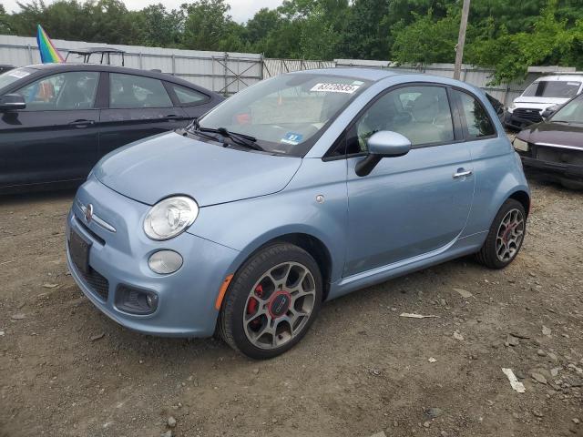  FIAT 500 2014 Granatowy