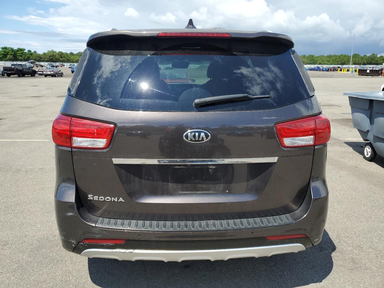 2016 Kia Sedona Sxl VIN: KNDME5C10G6141923 Lot: 64624705