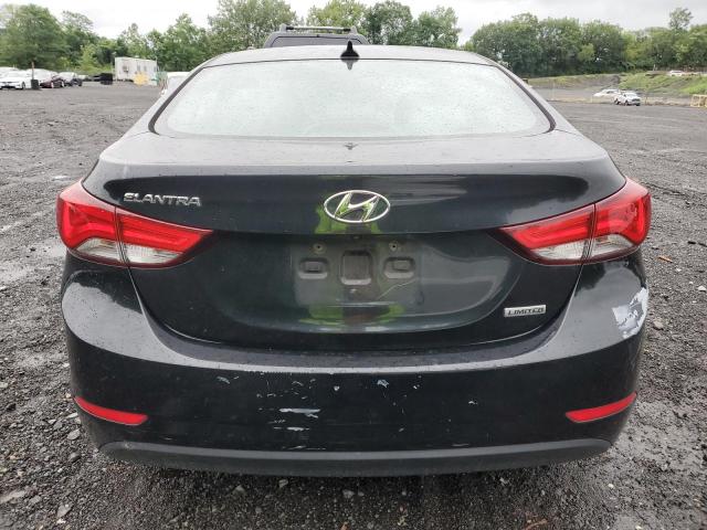 Sedans HYUNDAI ELANTRA 2014 Czarny