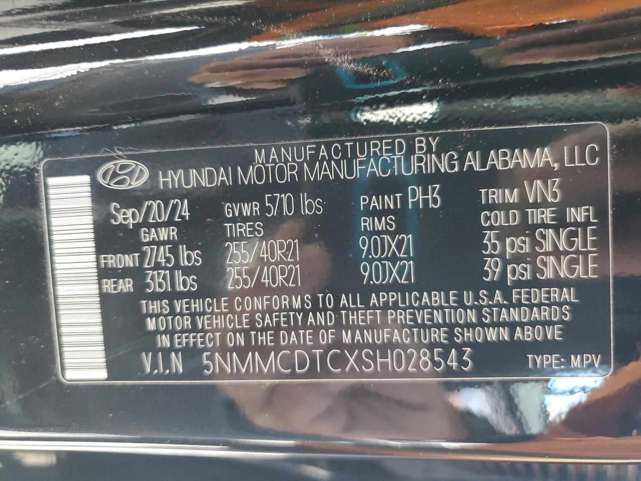 2025 Genesis Gv70 Base VIN: 5NMMCDTCXSH028543 Lot: 64390875