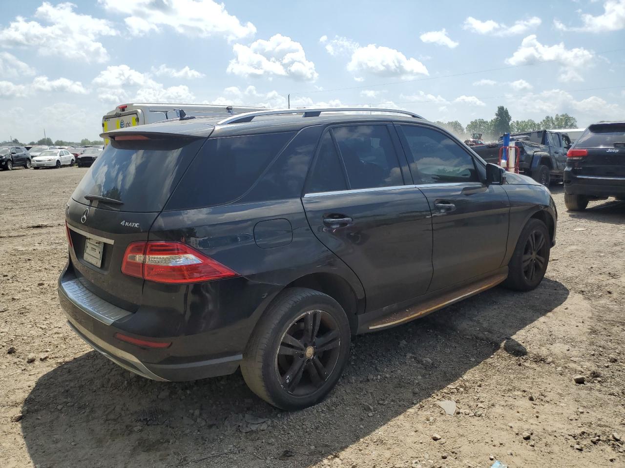 2015 Mercedes-Benz Ml 350 4Matic black suv gas 4JGDA5HB3FA548834 photo #4