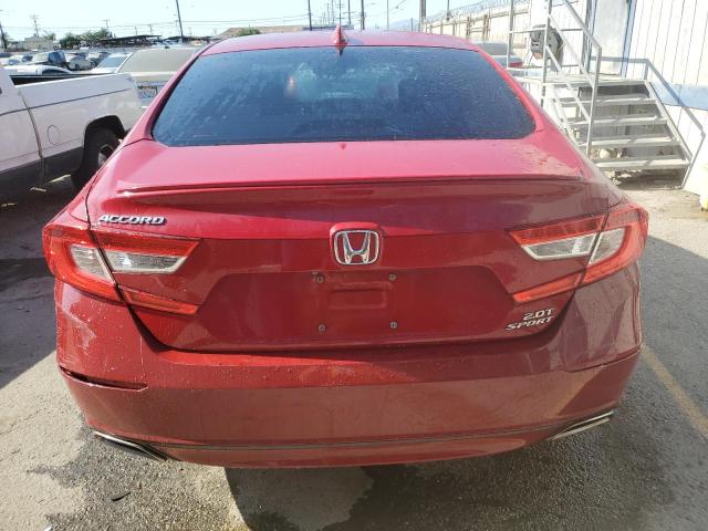  HONDA ACCORD 2018 Red