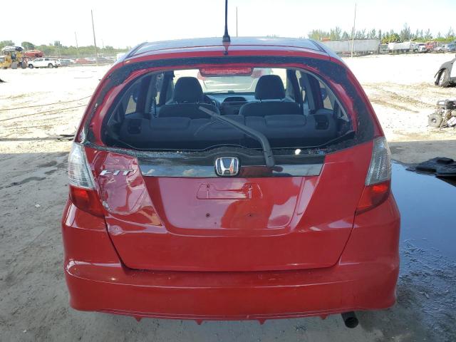  HONDA FIT 2013 Czerwony