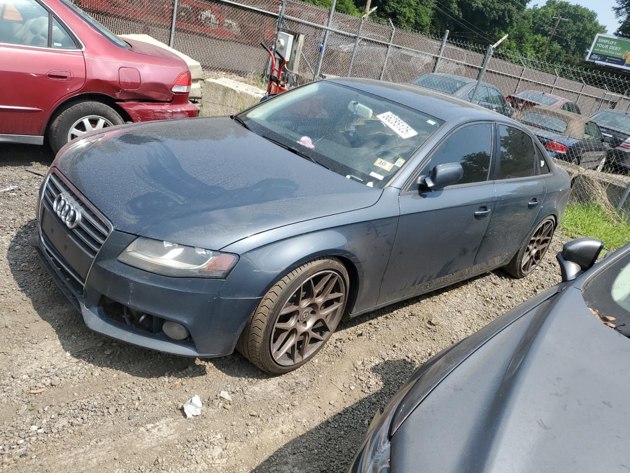 2010 Audi A4 Premium VIN: WAUBFAFL4AN019585 Lot: 66285125