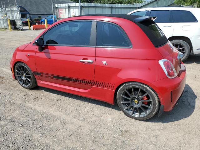 Cabriolets FIAT 500 2013 Czerwony