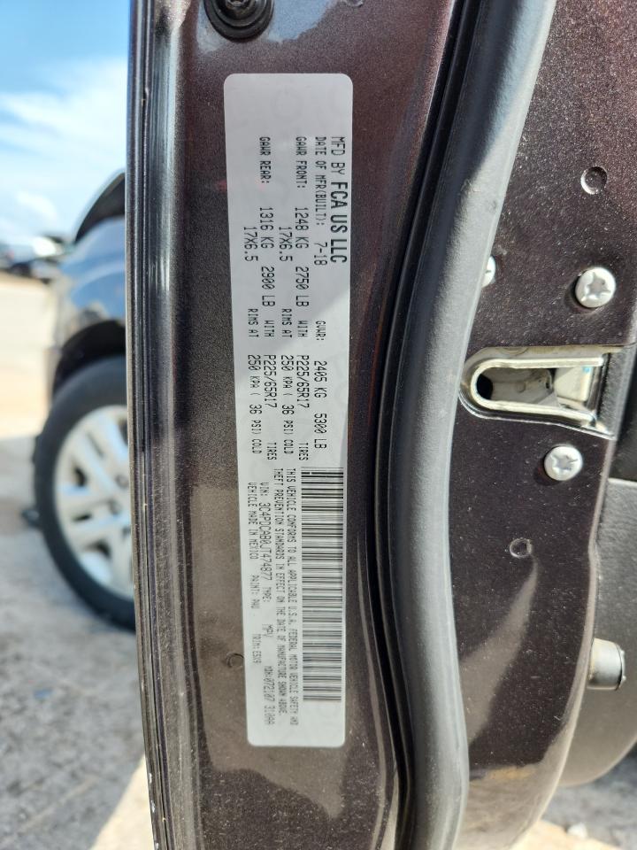 2018 Dodge Journey Se VIN: 3C4PDCAB0JT474877 Lot: 64774075