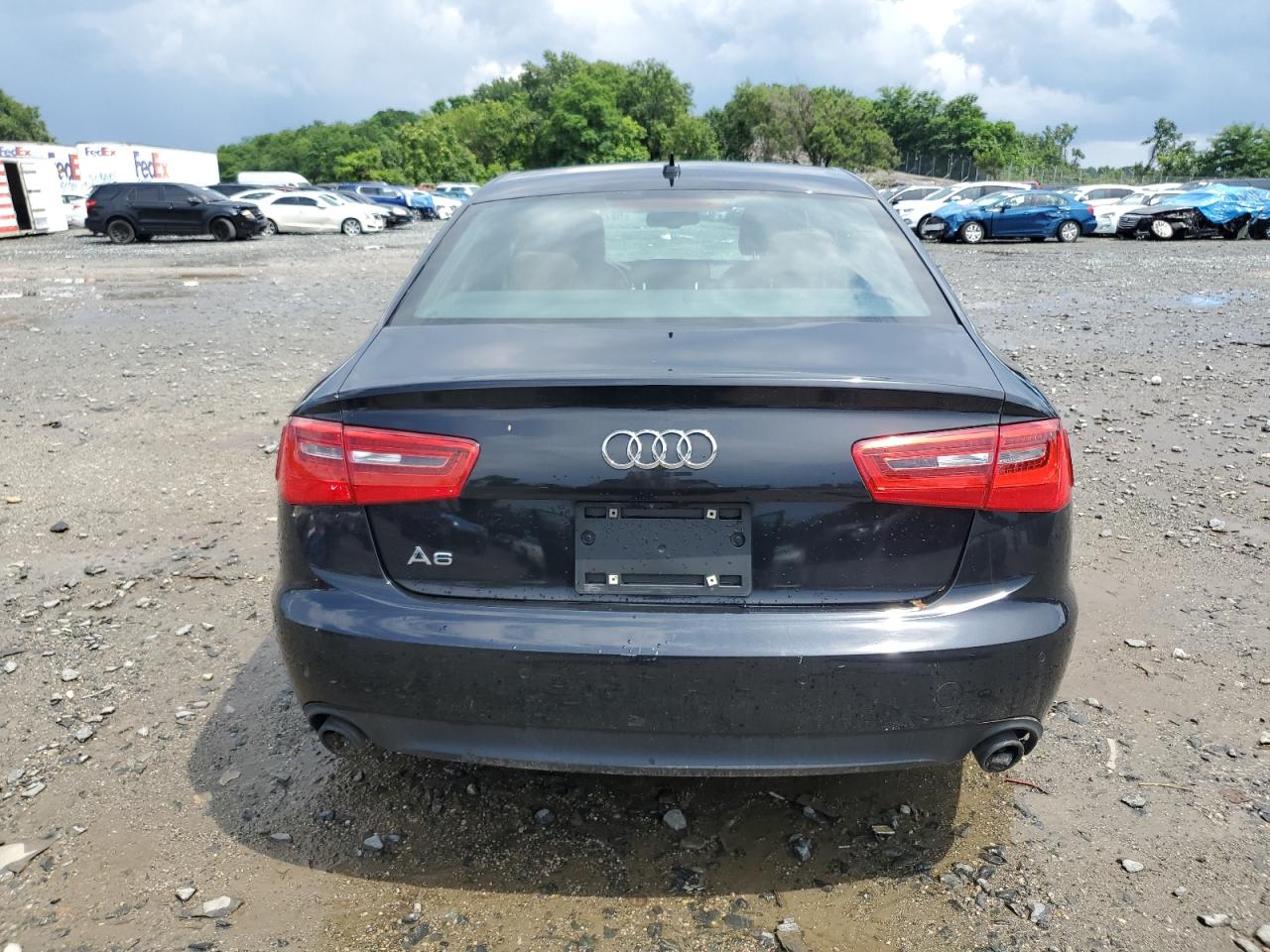 2014 Audi A6 Premium Plus VIN: WAUGFAFC5EN053028 Lot: 62721175